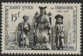 1956 France SG.1288 St. Yves De Treguier Commemorative  U/M (MNH)
