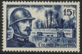 1956 France SG.1277 Birth Cent of Colonel Driant U/M (MNH)