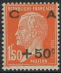 1927 France SG.462 'Sinking Fund. 1f.50 +50c  orange. U/M (MNH).