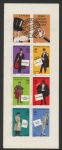 1996 France SG.3344-9 Heroes of Crime Novels Set of 6 values Booklet U/M (MNH)
