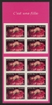 2005 France SG4112 CSB64 C'est une fille booklet U/M (MNH)