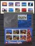 2001 Guernsey complete sets & mini sheets. Face Value £19.10 U/M (MNH)