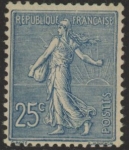 1903  France SG.318  'Sower' 25c blue.  U/M (MNH)