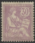1902 France SG.313 30c mauve.   LM/M