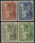 1954 Portugal SG.1118-21 Centenary of San Paolo. set 4 values U/M (MNH)