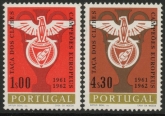 1963 Portugal SG.1219-20 Benfica Club Victory Set of 2 values U/M (MNH)