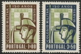 1954 Portugal SG.1116-7 50th Anniv. of Military College. set 2 values U/M (MNH)
