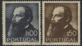 1951 Portugal SG.1045-6 Birth Cent. of Junqueiro . set 2 values U/M (MNH)