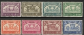 1952 Portugal SG.1057-64 National Coach Museum . set 8 values U/M (MNH)