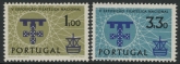 1960 Portugal SG.1186-7 5th National Philatelic Exhibition. set 2 values.  U/M (MNH)