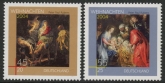 2004 Germany SG.3299-400 Christmas Set of 2 values U/M (MNH)