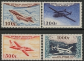 1954 France SG.1194-7 Air Set of 4 values mounted mint