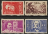 1939 France SG.645-8 Relief Fund Set of 4 values mounted mint