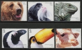 2001 Portugal SG.2870-5 Lisbon Zoo Set of 6 values U/M (MNH)