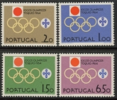 1964 Portugal SG.1254-7 Olympic Games Set of 4 values U/M (MNH)