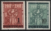 1965 Portugal SG.1263-4 500th Anniv of Bragnza Set of 2 values U/M (MNH)
