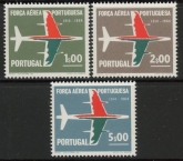 1965 Portugal SG.1279-81 50th Anniv of Portugese Air Force Set of 3 values U/M (MNH)
