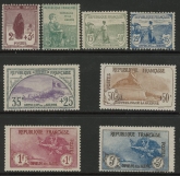 1917-9  France SG.370-7  War Orphans Fund set 8 values lightly mounted mint.with cert.