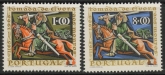 1966 Portugal SG.1292-3 800th Anniv of Reconquest of Evora Set 2 values U/M (MNH)