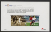 2004 Portugal MS.3150 50th Anniv of Union of Football Mini Sheet U/M (MNH)
