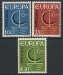 1966 Portugal SG.1298-300 Europa Set of 3 values U/M (MNH)