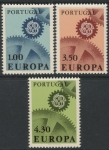 1967 Portugal SG.1312-4 Europa Set of 3 values U/M (MNH)