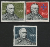 1970 Portugal SG.1385-7 Birth cent of Marshall Carmona Set of 3 values U/M (MNH)