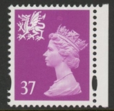 W 81  37p 2B bright mauve ex DX19  Harrison  U/M (MNH)