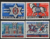 1970 Portugal SG.1395-8 Cities Centenaries Set of 4 values U/M (MNH)