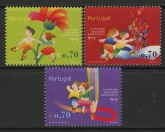 2002 Portugal SG.2930-2 America, Youth Education & Literacy Set of 3 values U/M (MNH)