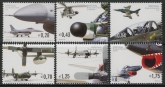 2002 Portugal SG.2952-7 50th Anniv of Portugese Air Force Set of 6 values U/M (MNH)