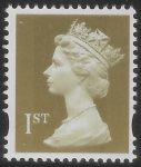 SG.1668 1st 2B Gold  Photo Harrison ex HD41 blue fluor U/M (MNH)