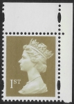 SG.1668 1st 2B Gold  Harrison ex DX19  blue fluor    U/M (MNH)