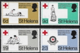 1970 St. Helena SG.253-6 Centenary of Red Cross Set of 4 Values U/M (MNH)