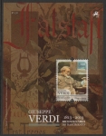 2013 Portugal MS.4030 Giuseppe Verdi Mini Sheet U/M (MNH)