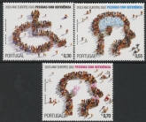 2003 Portugal SG.2993-5 European Year of the Disabled Set of 3 values U/M (MNH)