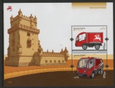 2013 Portugal MS.4063 Europa Postal Vehicles Mini Sheet U/M (MNH)