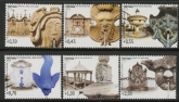 2003 Portugal SG.3048-53 America Fountains Set of 6 values U/M (MNH)