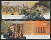 2005 Portugal SG.3306-1955 Earthquake Set of 2 values U/M (MNH)