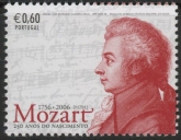 2006 Portugal SG.3341a Wolfgang Amadeus Mozart U/M (MNH)