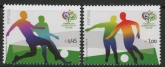2006 Portugal SG.3349-50 World Cup Germany Set of 2 values U/M (MNH)