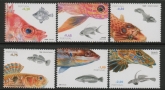 2006 Portugal SG.3380-5 Fish Set of 6 values U/M (MNH)