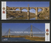 2006 Portugal SG.3377-89 Bridges Set of 2 values U/M (MNH)