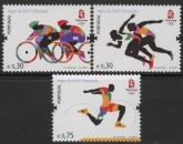2008 Portugal SG.3553-5 Sporting Events (2nd issue) Set of 3 values U/M (MNH)