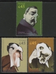 2007 Portugal SG.3506-8 Personalities Set of 3 values U/M (MNH)