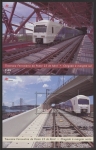 1999 Portugal MS.2734 Inauguration of Railway Mini Sheets (2) U/M (MNH)
