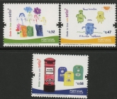 2009 Portugal SG.3716-8 Children's Drawings Set of 3 values U/M (MNH)
