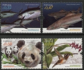 2010 Portugal SG.3731-4 Year of Biodiversity Set of 4 values U/M (MNH)
