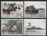 2004 Gibraltar SG.1088-91 60th Anniv of D-Day Landings Set of 4 values   U/M (MNH).