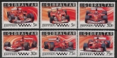 2004 Gibraltar SG.1113-8 Ferrari Set of 6 values U/M (MNH)